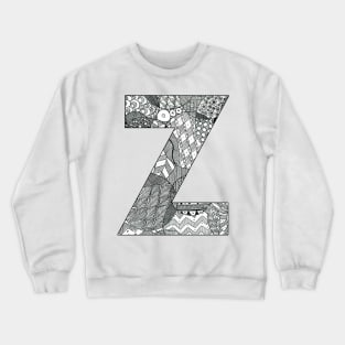 Zentangle Z Crewneck Sweatshirt